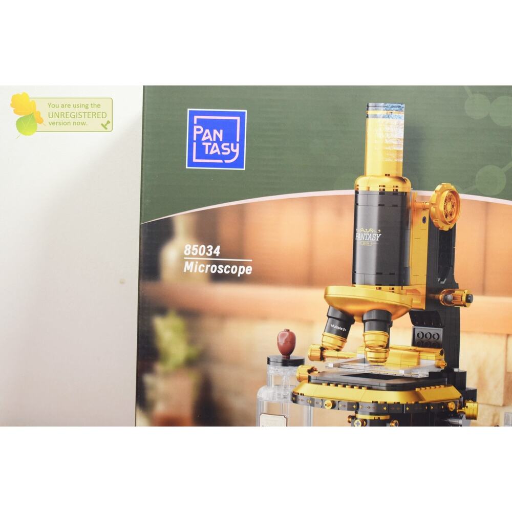 Pantasy Microscope Buildable Brick Block Set 85034 - Picture 2 of 7
